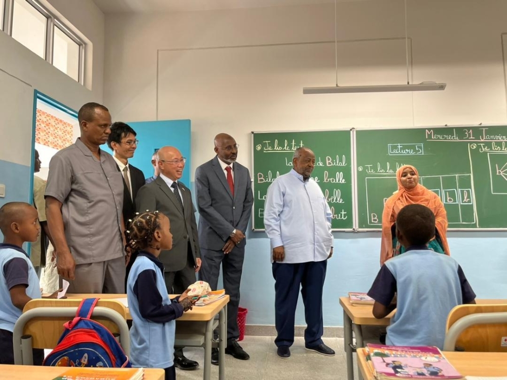 Projet de construction d'une école fondamentale à Balbala (École fondamentale NITOBE Inazo)
