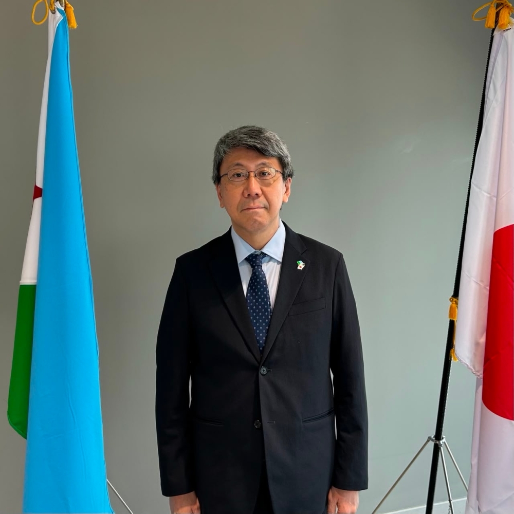 Photo of M. OKOCHI Akihiro Ambassadeur du Japon à Djibouti